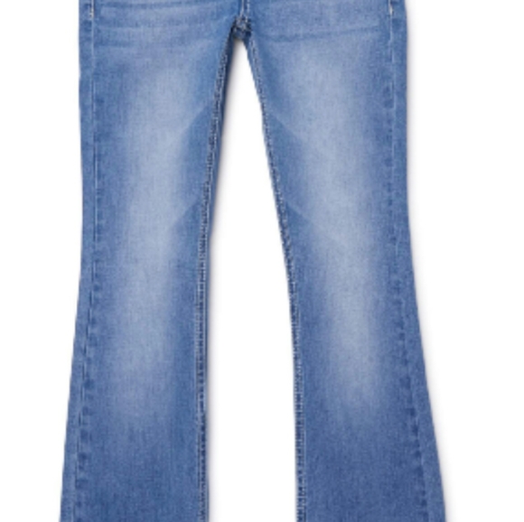 Seven7 Girls Sequin Waist Bootcut Jeans - Picture 1 of 3